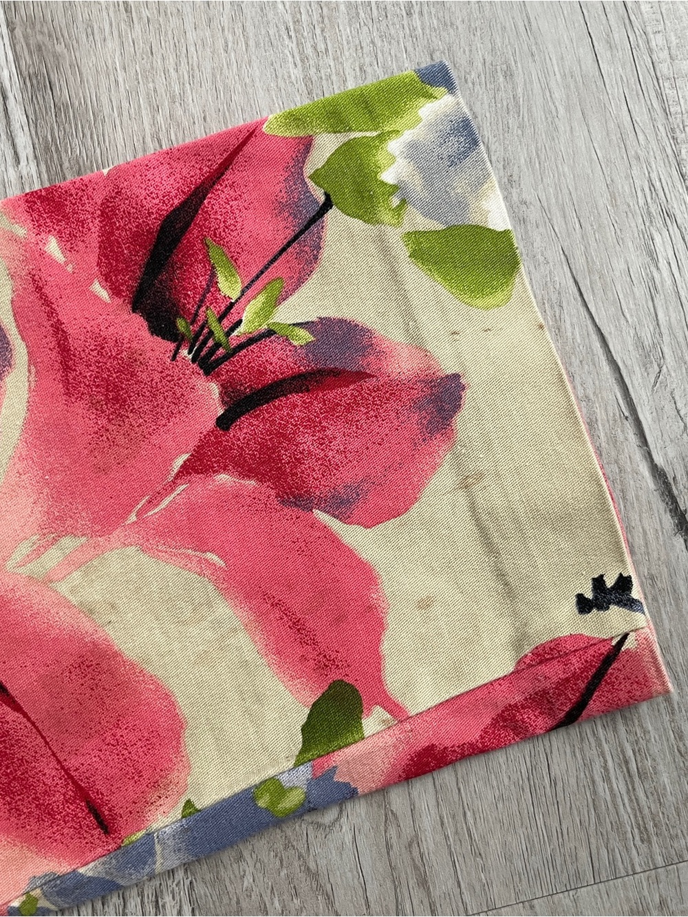 Women's Floral Print Cotton Pants beautiful size 6 petite - Picture 7 of 7
